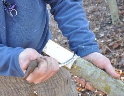 Authentic Hand-Forged Mocotaugan Crooked Knife | Right-Handed Carbon Steel Blade - Aki Trading Post
