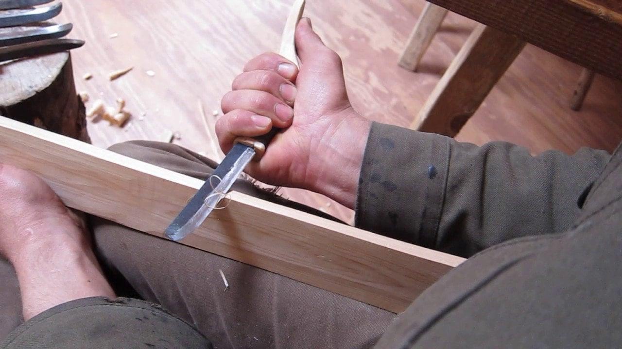 Authentic Hand-Forged Mocotaugan Crooked Knife | Right-Handed Carbon Steel Blade - Aki Trading Post