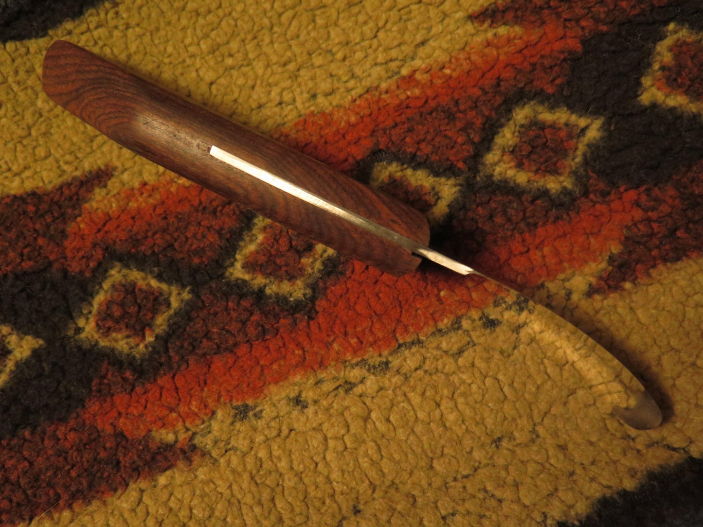 Native American Custom-Crafted Mocotaugan Crooked Knife | Right or Left-Handed - Aki Trading Post