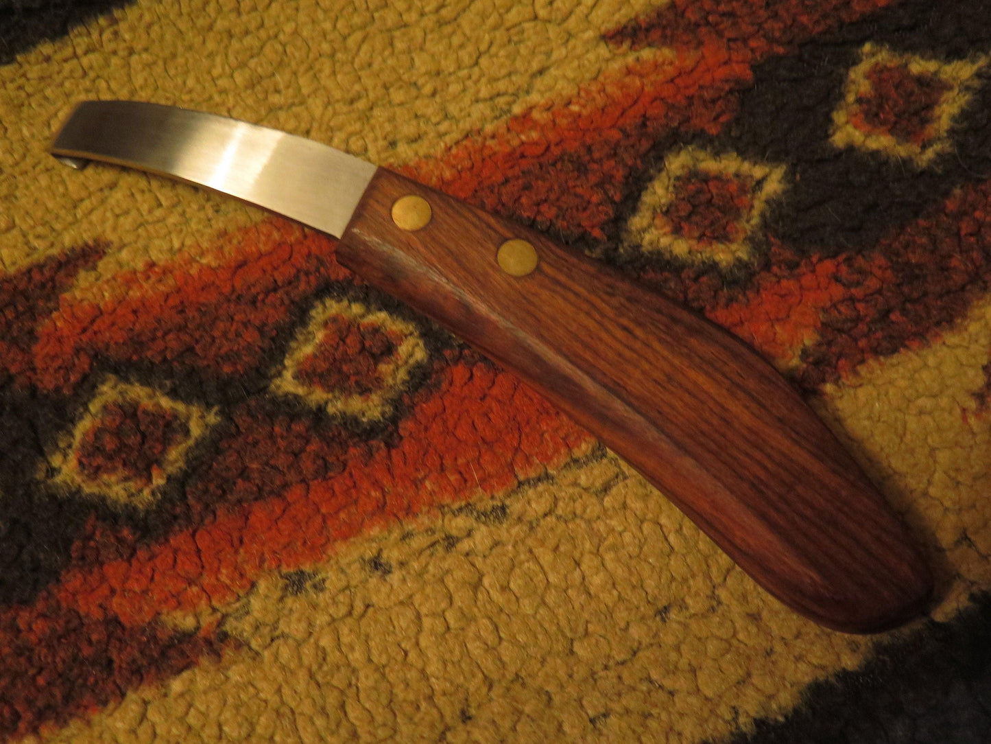 Native American Custom-Crafted Mocotaugan Crooked Knife | Right or Left-Handed - Aki Trading Post