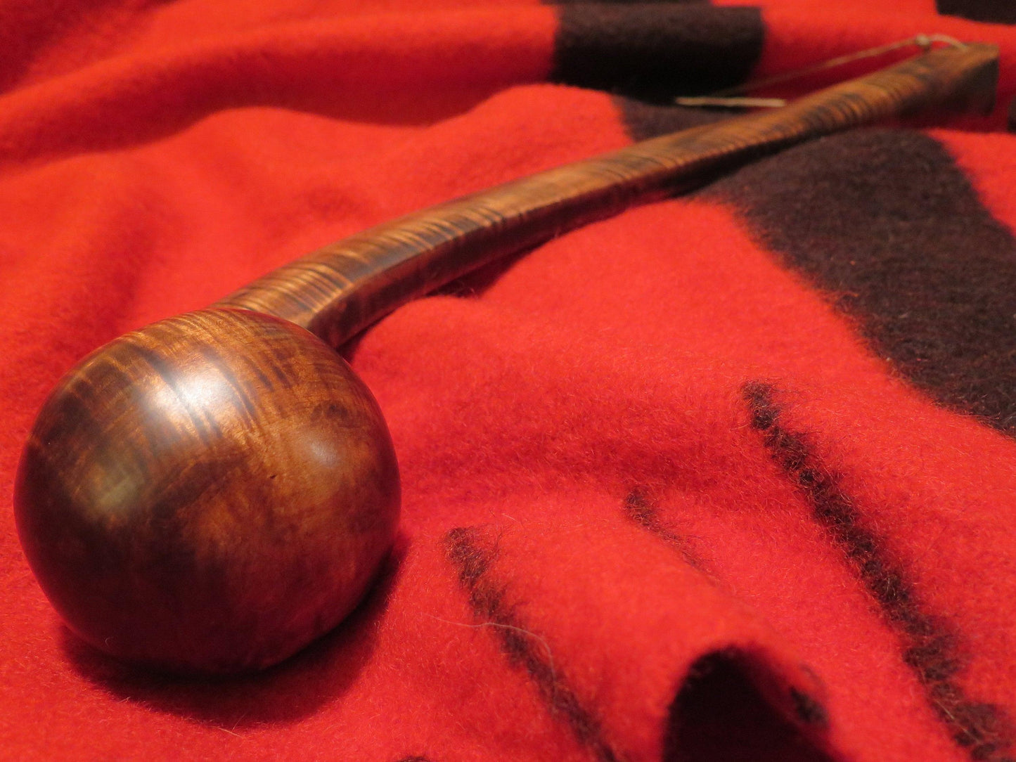 Native American Algonquin War Club | Historically Accurate Hand-Carved Replica - Aki Trading Post