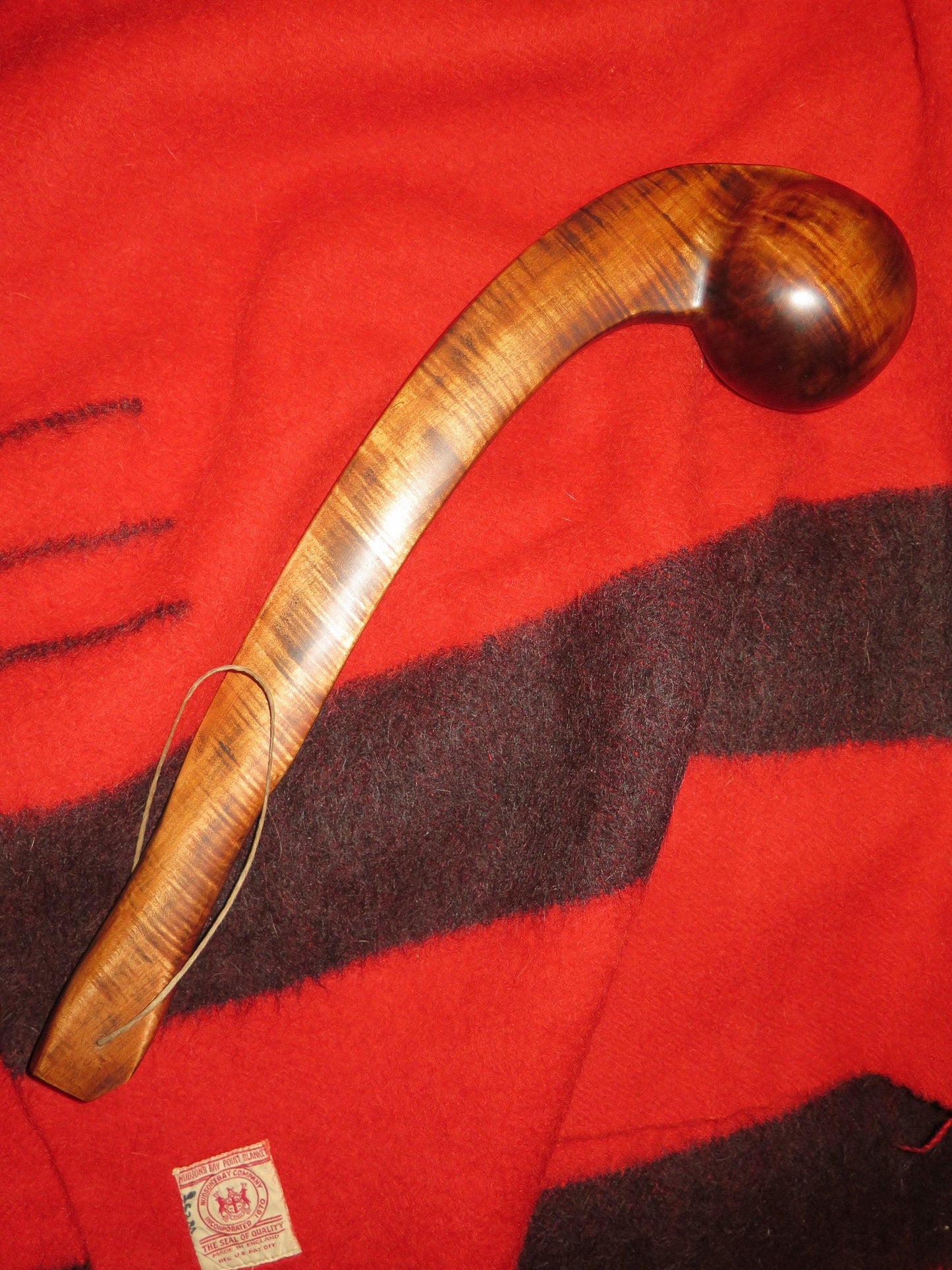 Native American Algonquin War Club | Historically Accurate Hand-Carved Replica - Aki Trading Post