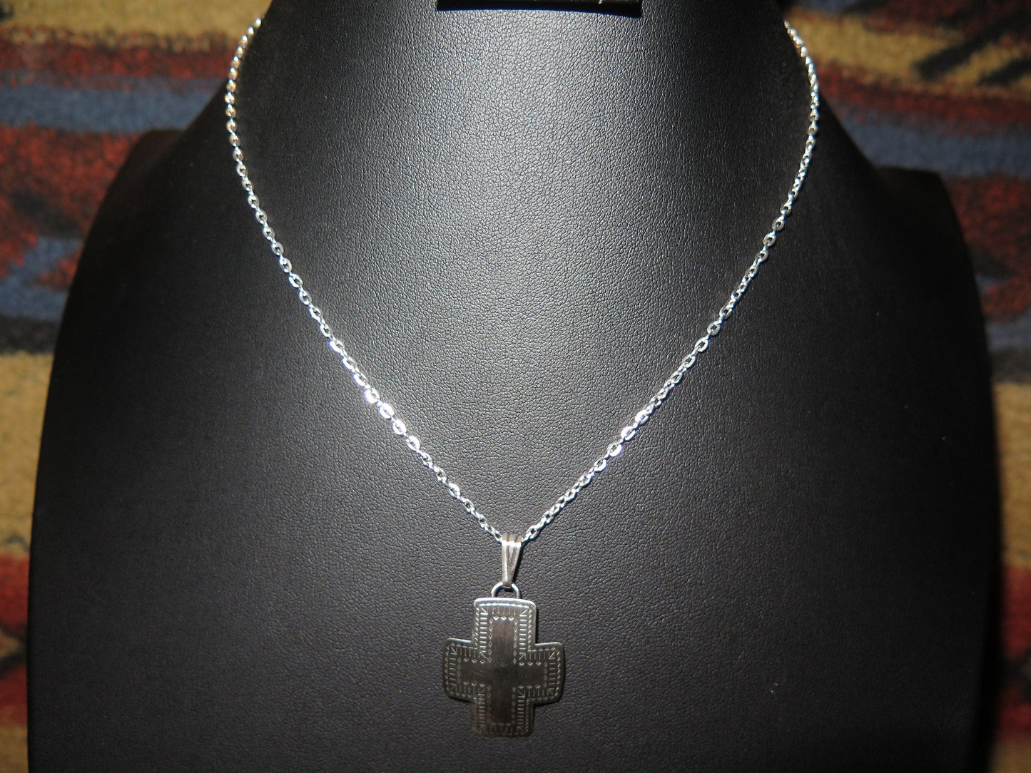 Native American Handmade Hudson Bay Trade Necklace | Stamped Beaver Pendant - Aki Trading Post
