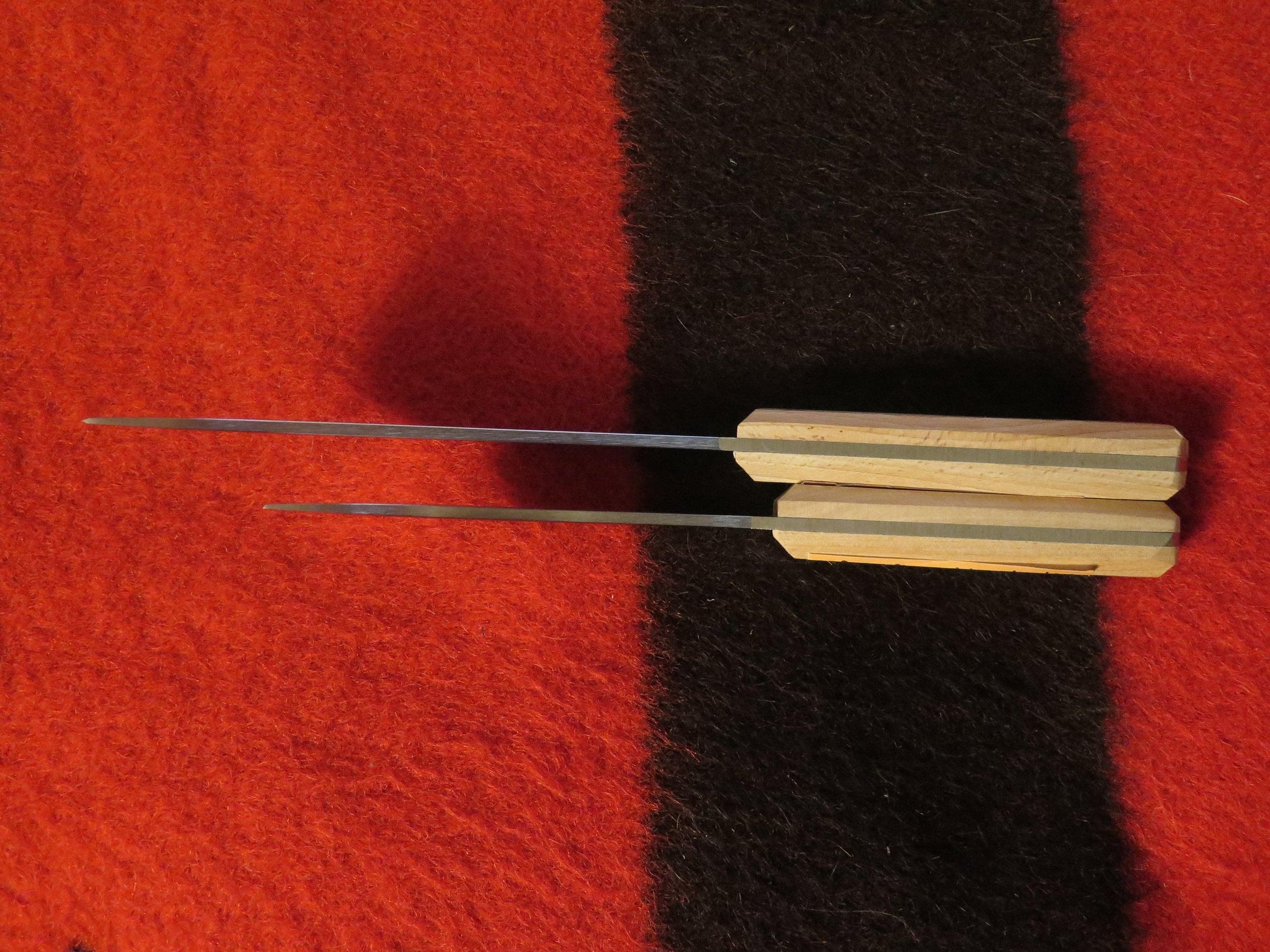 Native American Handmade Buffalo Skinner Knife | Authentic J. Russell & Co. Green River Fur Trade Knife with Leather Sheath - Aki Trading Post