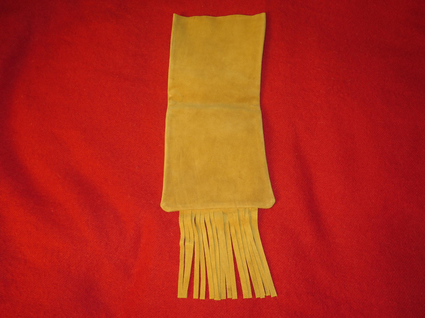 Native American Handmade Large Leather Possibles Bag / Pipe Bag - Aki Trading Post