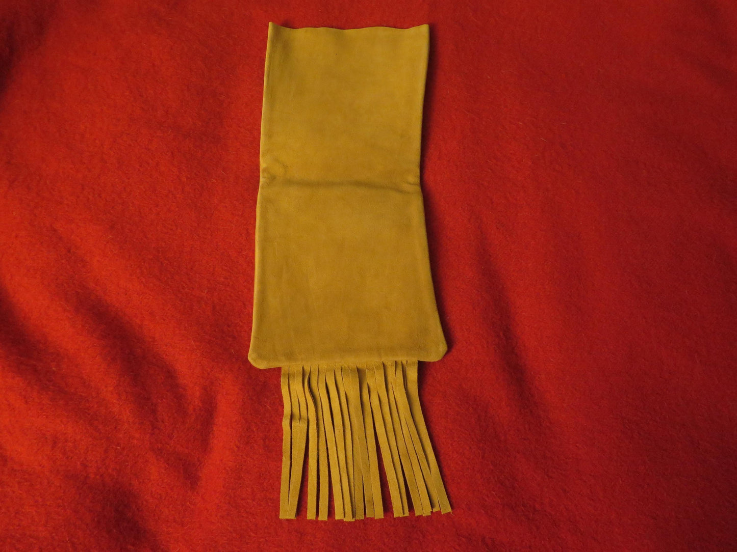 Native American Handmade Large Leather Possibles Bag / Pipe Bag - Aki Trading Post