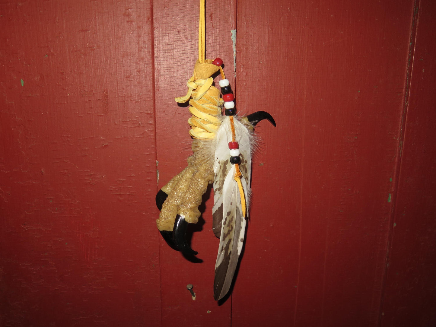 Native American Eagle Claw Necklace or Rear-View Mirror Ornament - Aki Trading Post