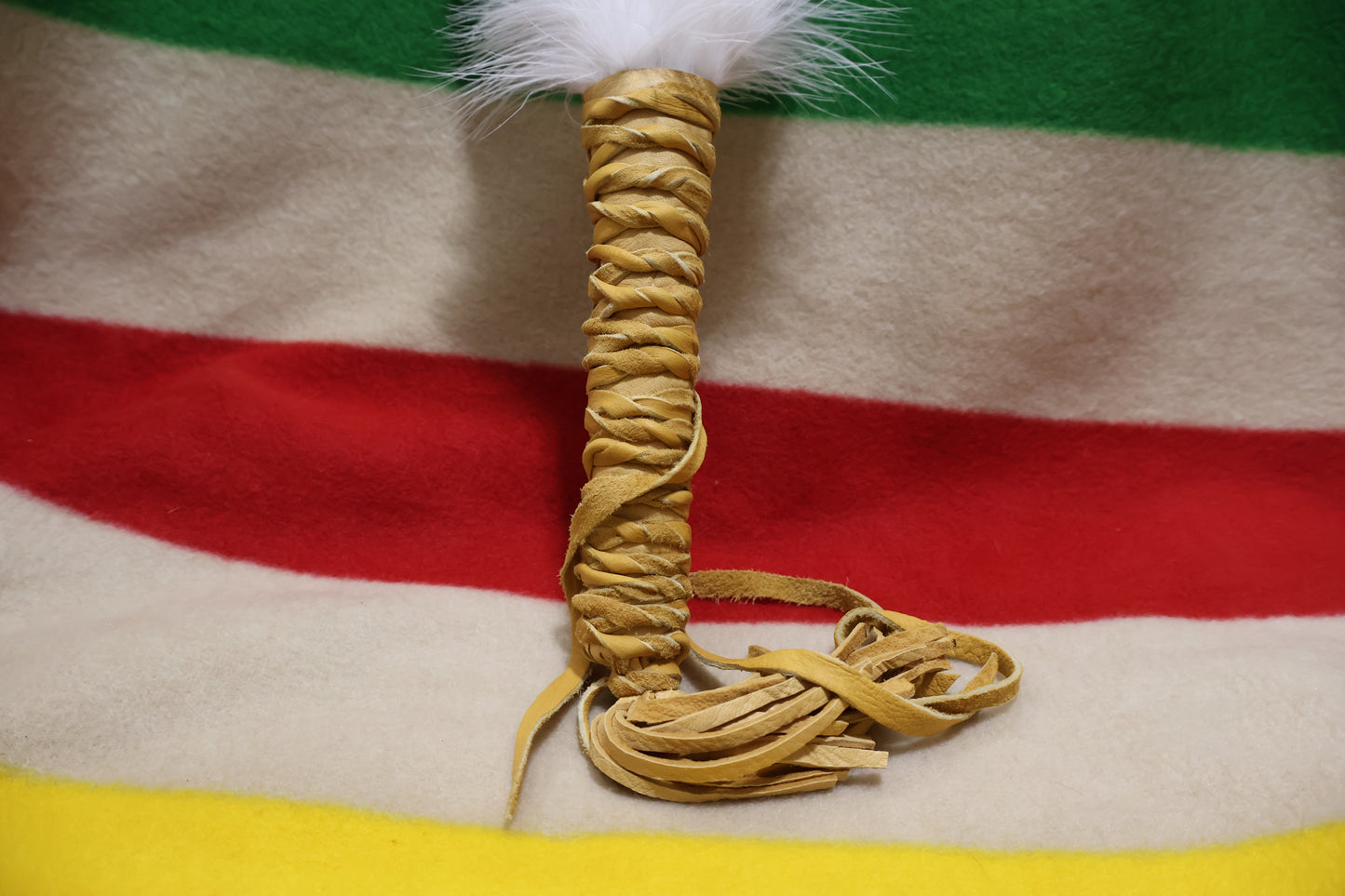 Native Ameican made Culturally Crafted Red Tailed Hawk Feather Fan or Smudge or Cerominal purposes.