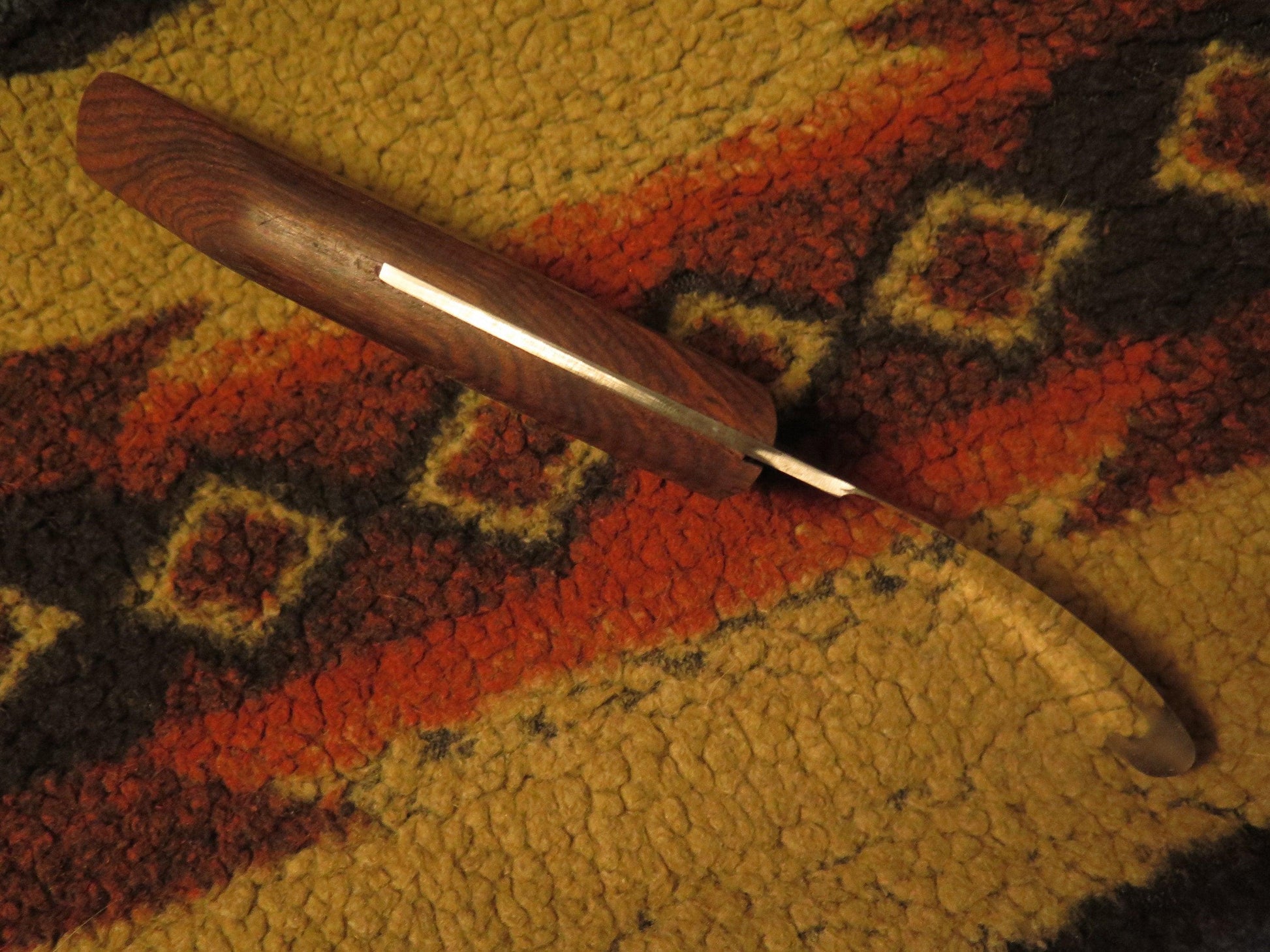 Native American Custom-Crafted Mocotaugan Crooked Knife | Right or Left-Handed - Aki Trading Post