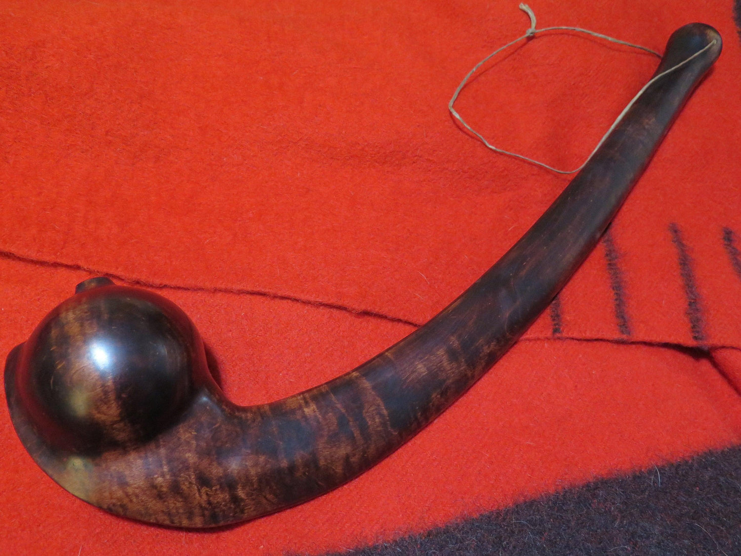 Native American Made Mohawk Ball Head War Club | Historically Accurate Hand-Carved Artifact - Aki Trading Post