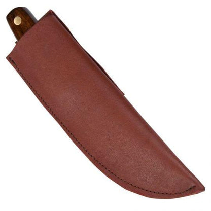 Native American Handmade Buffalo Skinner Knife | Authentic J. Russell & Co. Green River Fur Trade Knife with Leather Sheath - Aki Trading Post